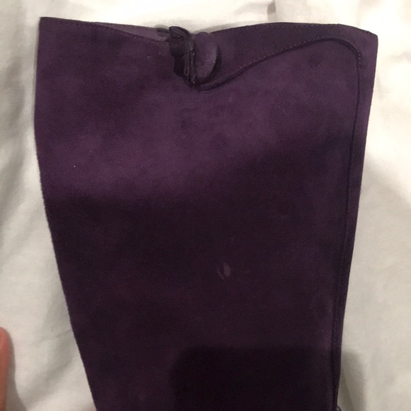 Purple suede Prada Boots - Picture 4 of 8